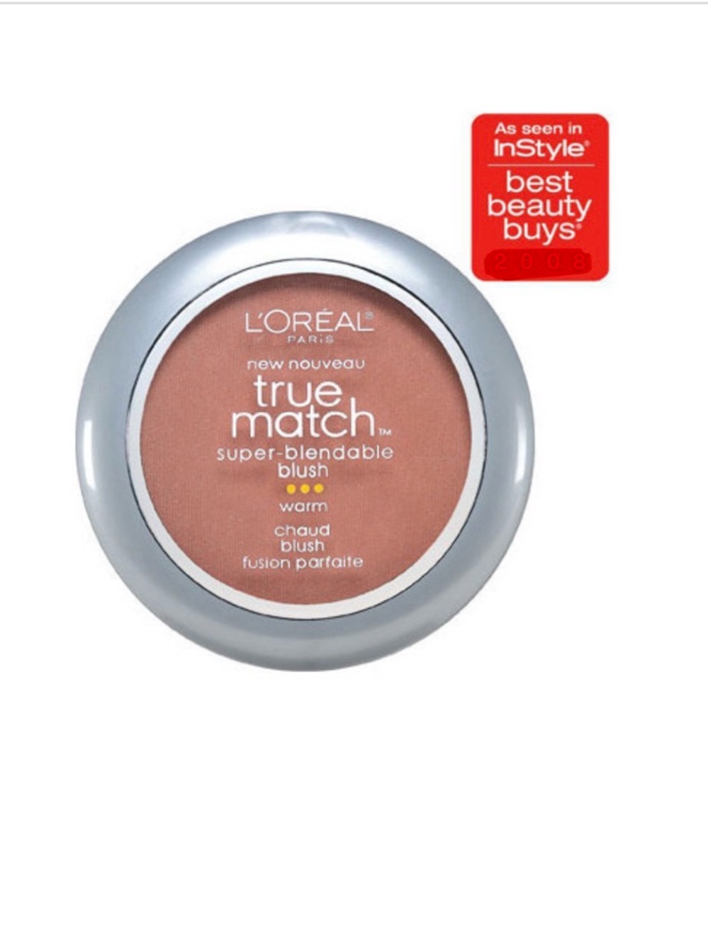 NEW L'Oreal True Match Super-Blendable Blush, W3-4, Barely Blushing